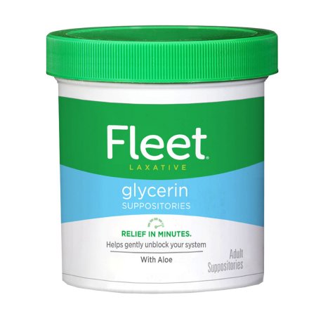 Fleet - Laxative Suppository 24 per Box 2 Gram Strength Glycerin - 00132007924