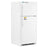 Corepoint Scientific - Refrigerator / Freezer General Purpose 20 cu.ft. 2 Solid Doors Automatic Defrost - LRF201WWW/0