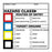 WorkSafe - Pre-Printed Label Warning Label Blue / Red / White / Yellow Hazard Class / Symbol Color Block Biohazard 2 X 2 Inch - 510-51020100