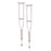 Drive Medical Underarm Crutches Aluminum Frame Adult 350 lbs. Weight Capacity - RTL10400