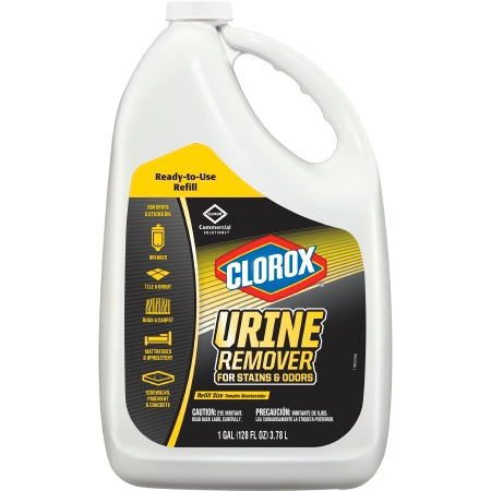 Saalfeld Redistribution Clorox Urine Remover Stain Remover Peroxide Based Liquid 1 gal. Jug Fruity Floral Scent - 31351