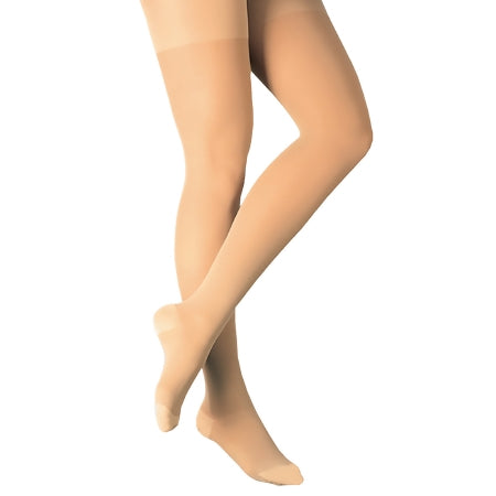 Loving Comfort - Compression Stocking Thigh High Medium Beige Closed Toe - 1673 BEI MD
