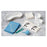 Enturia a Div of CareFusion Tray Eye Dry Prep Scrub Care With Gloves/120Ml Medicine Cups 20/Ca - 4472A