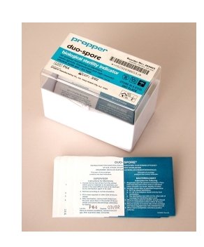 Propper Manufacturing duo-spore Sterilization Biological Test Mail-In Culture Service Steam / EO Gas / Dry Heat / Chemical Vapor - 26909200