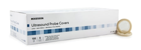 McKesson McKesson Ultrasound Probe Cover 1-¼ D x 8 L Inch Latex Non-Sterile For Ultrasound Probe - 16-1003