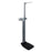 Health O Meter - Column Scale with Height Rod Digital LCD Display 460 lb / 209 kg Capacity Gray AC Adapter / Battery Operated - 499KLHR