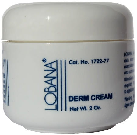Ulmer Pharmacal Lobana Derm Cream Hand and Body Moisturizer 9 oz. Jar Scented Cream - 1722-90