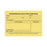 UAL - Pre-Printed Label Advisory Label Yellow Paper IV Solution Additive Patient_Room_Date_ Black Lab / Specimen 2-3/4 X 4 Inch - ULIV502