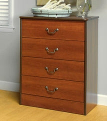 Invacare Hamilton Collection Bedside Hutch 11.13 X 19.99 X 22.49 Inch 4 Drawers - IH35060