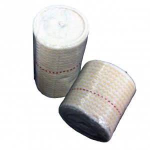 Carolina Narrow Fabric E-Wrap Elastic Bandage 4 Inch X 10 Yard Standard Compression Double Hook and Loop Closure Beige NonSterile - EB-4DL