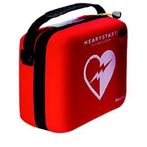Philips - AED Carry Case Measures 9.5 by 8.5 by 4.8 inches (W x H x D) For use with HeartStart OnSite and Home AED Defibrillators - M5075A