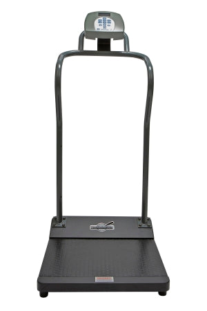 Health O Meter Health O Meter Platform Scale TFT Digital Display 1000 lbs. / 474 kg Gray AC Adapter / Battery Operated - 3001KL-AMUA
