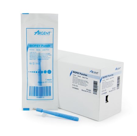 McKesson McKesson Argent Biopsy Punch Dermal 4 mm - 1313