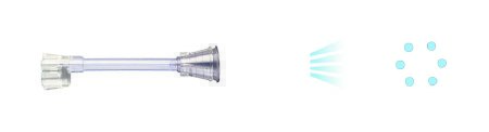 Pulsavac - Shower Spray Tip High Capacity, 9 cm, Alternative to Fan Spray 4 to 6 Pulsed Fluid Streams - 00515039500