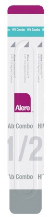 Alere Alere Determine HIV-1/2 Ag/Ab Combo Rapid Test Kit Antibody Test HIV Detection Whole Blood / Serum / Plasma Sample CLIA Waived for Fingerstick Whole Blood / CLIA Moderate Complexity for Venous Whole Blood, Serum and Plasma 25 Tests - 7D2648