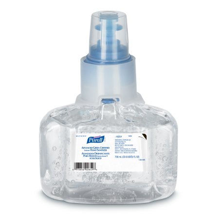 Purell Advanced - Hand Sanitizer 700 mL Ethyl Alcohol Gel Dispenser Refill Bottle - 1303-03