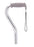 Nova Ortho-Med Offset Cane Nova Aluminum 30 To 39 Inch Height Silver - 1060SI