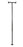 Alimed AliMed Security Pole / Grab Bar Black Steel - 713074