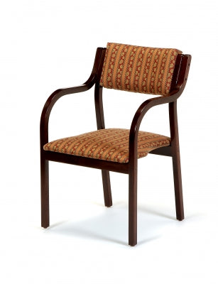 Graham-Field Silvia Side Chair Specify Color When Ordering With Armrests Specify Fabric When Ordering - CAE3400G4