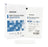 McKesson McKesson Skin Closure Strip 1/4 X 3 Inch Nonwoven Material Reinforced Strip White - 3007