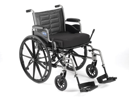 Invacare Tracer SX5 Lightweight Wheelchair Dual Axle Desk Length Arm Flip Back, Padded Arm Style Mag Wheel 22 Inch Seat Width 300 lbs. Weight Capacity - TRSX52FBT94HE