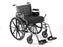 Invacare Tracer SX5 Lightweight Wheelchair Dual Axle Desk Length Arm Flip Back, Padded Arm Style Mag Wheel 22 Inch Seat Width 300 lbs. Weight Capacity - TRSX52FBT94HE