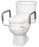 Apex-Carex Raised Toilet Seat With Arms Carex 3-1/2 Inch Height White 250 Lbs. Weight Capacity - FGB31700 0000