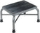 Drive Medical - Step Stool with Handrail Bariatric 1 Step Steel Frame 9 Inch Step Height - 13062-1SV