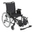 drive Cougar - Lightweight Wheelchair Dual Axle Desk Length Arm Swing-Away Elevating Legrest Black Upholstery 18 Inch Seat Width Adult 250 lbs. Weight Capacity - AK518ADA-AELR