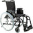 Drive Medical Cougar Lightweight Wheelchair Dual Axle Desk Length Arm Padded, Removable Arm Style Mag Wheel Black 18 Inch Seat Width 250 lbs. Weight Capacity - AK518ADA-ASF