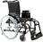 Drive Medical Cougar Lightweight Wheelchair Dual Axle Desk Length Arm Padded, Removable Arm Style Mag Wheel Black 16 Inch Seat Width 250 lbs. Weight Capacity - AK516ADA-ASF