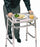 Jobar International North American Health + Wellness Walker Tray - JB4790GRA