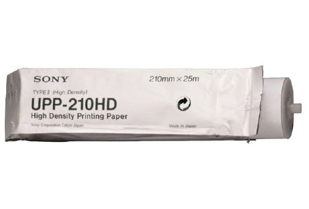Sony - Diagnostic Recording Paper Thermal Paper 210 mm X 25 Meter Roll Without Grid - UPP210HD