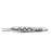 Miltex-Integra Forcep Tissue Bishop Harmon Meister-Hand 3-3/8" 0.7Mm Straight 1X2 Teeth Ss Ea - MH18-868