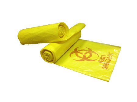 Colonial Bag Corporation Colonial Bag Infectious Linen Bag 33 gal. Yellow LLDPE 31 X 43 Inch - HXY43