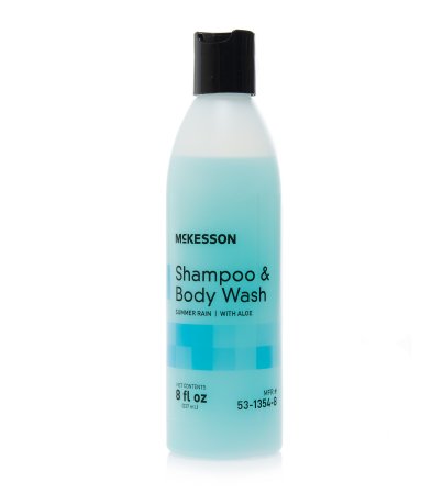 McKesson McKesson Shampoo and Body Wash 8 oz. Squeeze Bottle Summer Rain Scent - 53-1354-8