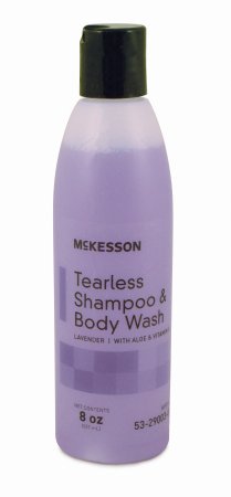 McKesson McKesson Tearless Shampoo and Body Wash 8 oz. Squeeze Bottle Lavender Scent - 53-29003-8