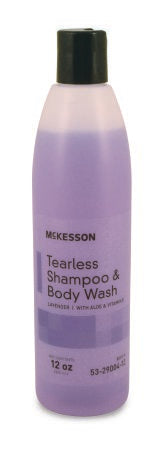 McKesson McKesson Tearless Shampoo and Body Wash 12 oz. Squeeze Bottle Lavender Scent - 53-29004-12