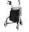 Nova Ortho-Med Traveler 3 Wheel Rollator Blue Aluminum Frame - 4900BL