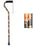 Nova - Offset Cane Aluminum 30 to 39 Inch Height Celestial Print - Nova Ortho-Med - 2091