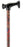 Nova Ortho-Med T-Handle Cane Aluminum 28 to 39 Inch Height Blue Paisley Design - 2019