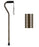 Nova Ortho-Med NOVA Offset Cane Nova Aluminum 30 to 39 Inch Height Houndstooth Design - 1070HT