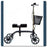 Roscoe Medical Knee Scooter Roscoe 4 Wheel Black - ROS-KSB