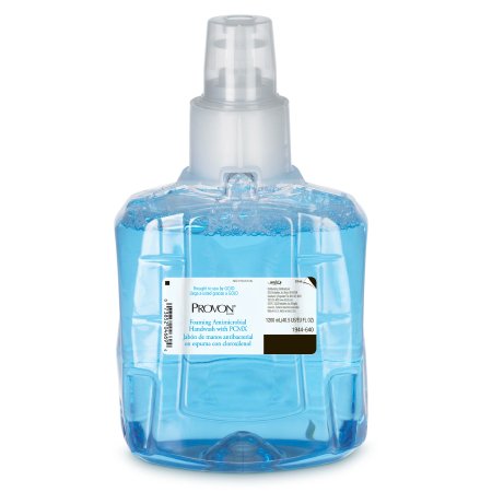 GOJO Provon Antimicrobial Soap Foaming 1,200 mL Dispenser Refill Bottle Floral Scent - 1944-02