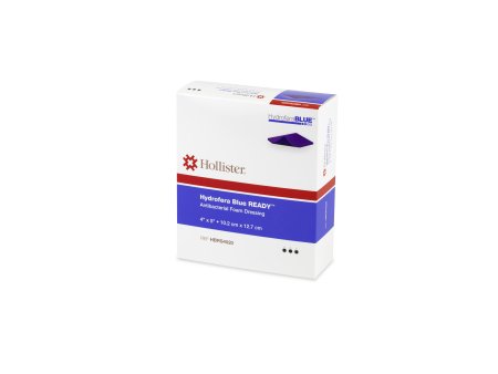 Hydrofera Hydrafera Blue READY Antibacterial Foam Dressing 4 X 5 Inch Rectangle Non-Adhesive without Border Sterile - HBRS4520