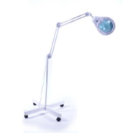 Brandt Industries 5 Diopter Magnifying Lamp Fluorescent, LED Mobile Base 22 W - 80624