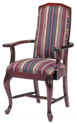 Graham-Field Daniel Dining Room Chair Specify Color When Ordering With Armrests Specify Fabric When Ordering - CAE8631G2