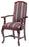Graham-Field Daniel Dining Room Chair Specify Color When Ordering With Armrests Specify Fabric When Ordering - CAE8631G2