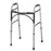 Alimed Walker Deluxe 350Lb Capacity Gray/Silver Tips 15.5X22X39" 2 Push Button Adult Ea - 7376