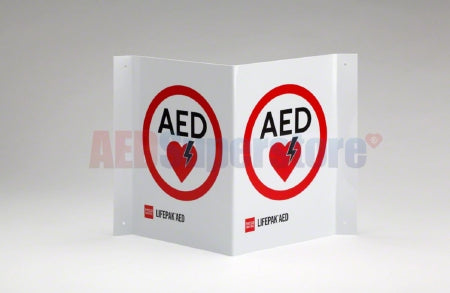 Physio Control AED Superstore First Aid Sign AED - 11998-000332